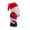 30 cm Fenêtre Cling Santa Noël Decoration Batterated